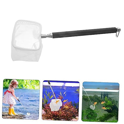 UPKOCH Professional Extendable Handle Shrimp Net for Aquariums Compact Design Durable Material for Fish Tanks and Ponds Easy to Store and Transport