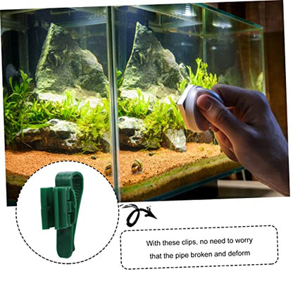 8pcs Adjustable Aquarium Clips Premium Filtration Hose Mount Holders for Inlet Outlet Tubes Multi-Functional Fixing Clamps for Fish Tanks Secure and Versatile Water Hose Support