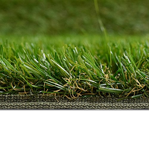 iCustomRug Ivy, Thick Realistic Grass Mats 3' X 4' Synthetic Turf with Finished Edges, Indoor Outdoor Grass Pet Pad (Pack of 2) - size: 3' x 4' (Rectangular, Pack of 2)