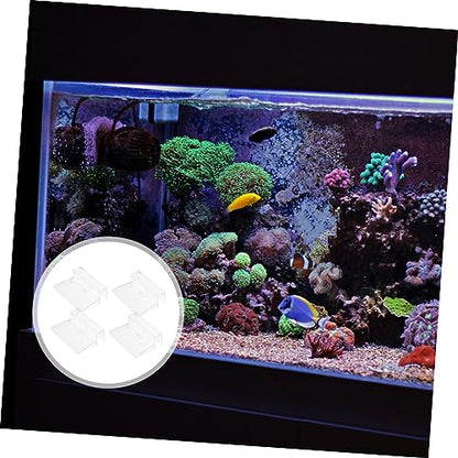 Levemolo 16Pcs Fish Tank Lid Supports Sturdy Acrylic Cover Racks for Aquariums Easy Installation and Durable Fish Tank Holders Fish Tank Accessories for Secure Lids