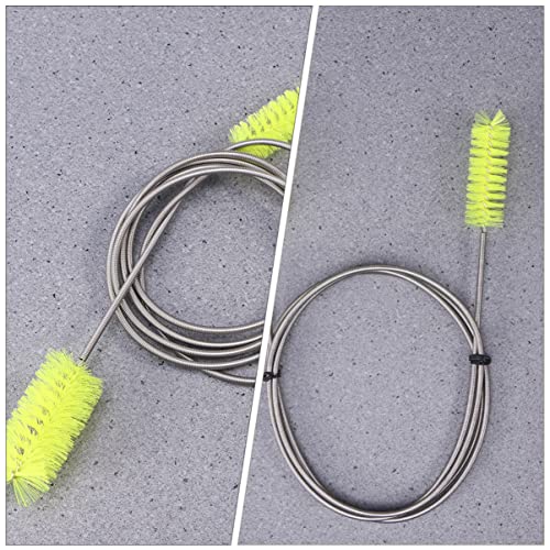 LIOOBO 2pcs Double-Ended Brush Hose Cleaning Brush for Water Pipe and Aquarium Cleaning