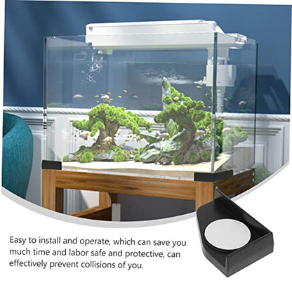 4pcs Thickened Corner Protectors for Fish Tank Safety Bumpers to Prevent Collisions and Protect for Aquarium and Furniture