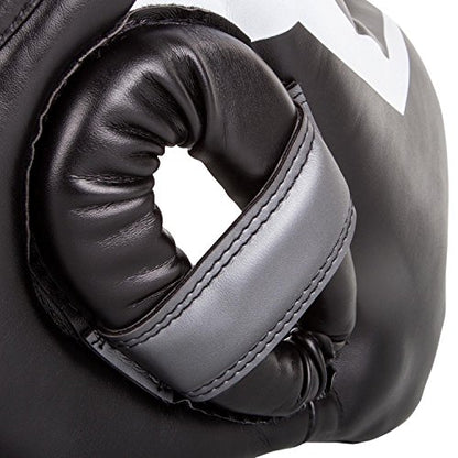 Venum Elite Iron Headgear - color: Black/Red