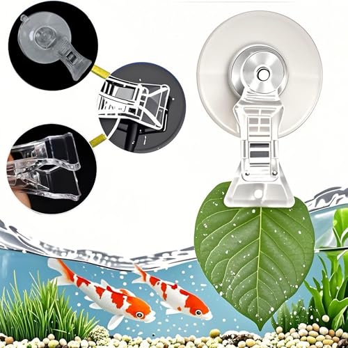 12 Pieces 45mm Suction Cup Clip Advertising Pop Display Business Cards Holder Stand Clear Clamps for Fridge Shower Aquarium
