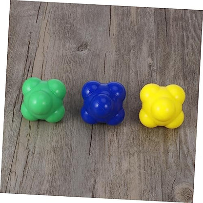 VANZACK 58mm Silicone Six Sided Reflex Ball for Baseball Agility Training