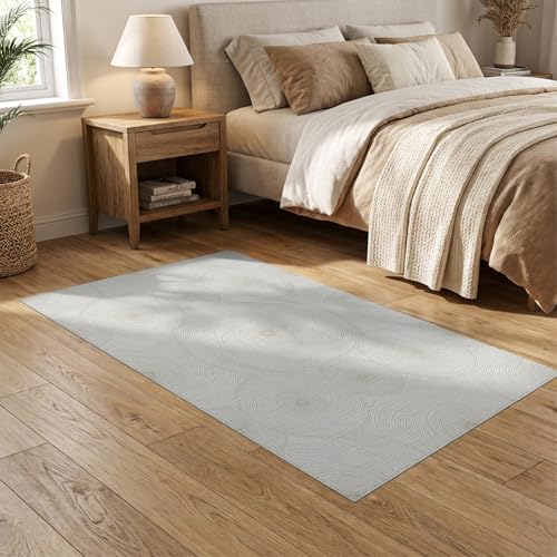 5'x7' Washable Abstract Geometric Area Rug, Cream Non-Shedding Pet Friendly Carpet for Small Living Room, Playroom, Bedroom, Easy Care Kids Safe Mat | Ref:1955516 - color: Beige/Pattern 19, size: 5' x 7' (Rectangular)