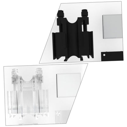BESPORTBLE 2pcs Aquarium Fixed Clips Multifunctional Holder for Hose Water Transparent Space-Saving for Fish Tank Owners