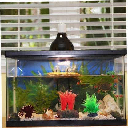 Toddmomy 3pcs Artificial Water Grass Aquatic Plant Ornament Base for Fish Tank Aquarium Decoration Lifelike Plastic Aquatic Landscape for Freshwater and Tanks