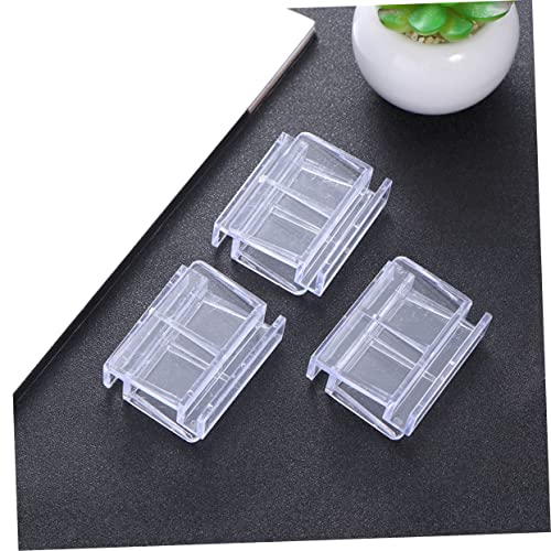 UKCOCO 10Pcs Plastic Fish Tank Cover Bracket Aquarium Support Frame for Tanks and Plastic Material for Home Aquarium Setup
