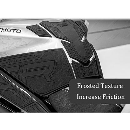 Gas Tank Sticker Anti Scrape Compatible with CFMOTO 450SS 2023 2024,Black,Gas Tank Protector,CFMOTO 450SS Accessories - color: Black