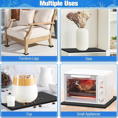 Aquarium Leveling Mat | Non-Slip Shock-Absorbing Waterproof - Self Leveling Aquarium Mat - for Turtle Betta Reef Vase Flower Pot Appliances Furniture Saltwater
