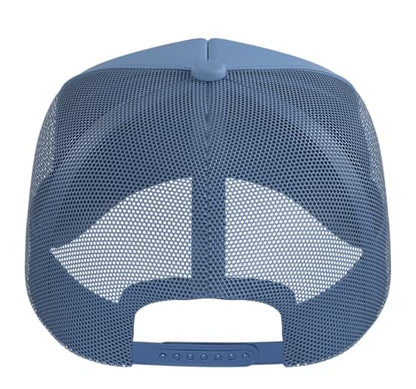 Drying Rack Baking Pastry Chef Trucker Hat with Adjustable Mesh Back - color: Light Blue
