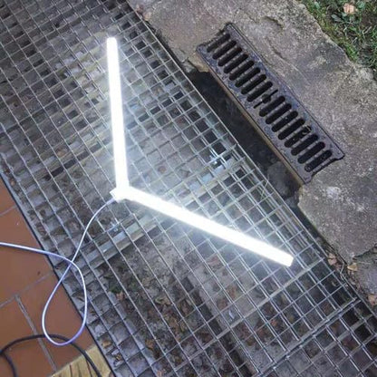 2 Pack Hexagon LED Garage Light Connectors, Y Honeycomb Light Tube Accessories, DIY Replacement Parts for Hexagon Garage Lighting System