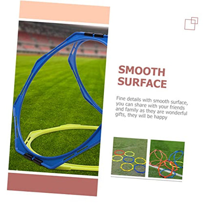 Soccer Speed Training Equipment 4 Pack of Hexagonal Agility Training Circles for Improved Footwork