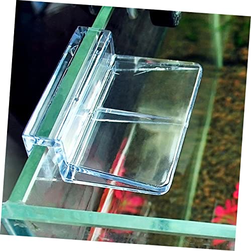 Happyyami Fish Tank Lid Aquarium Cover Bracket 10pcs Plastic Aquarium Support Frame 5-6mm Glass