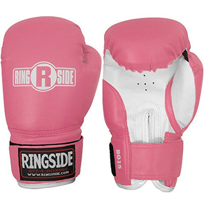 Ringside Youth Striker Training Gloves - color: Pink/White