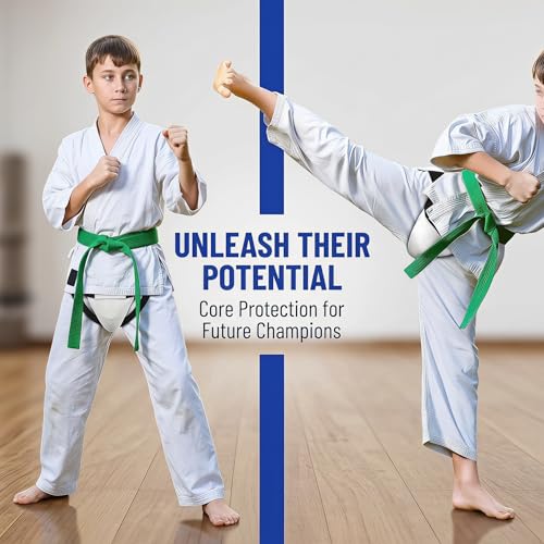 Crotch Protector for Kids Taekwondo Wear-Resistant Groin Guard Comfortable Training Protective Gear