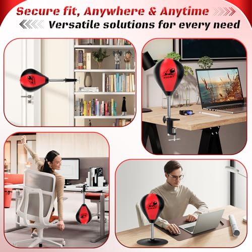 Desktop Punching Bag, Stress Relief Boxing Bag Speed Balls