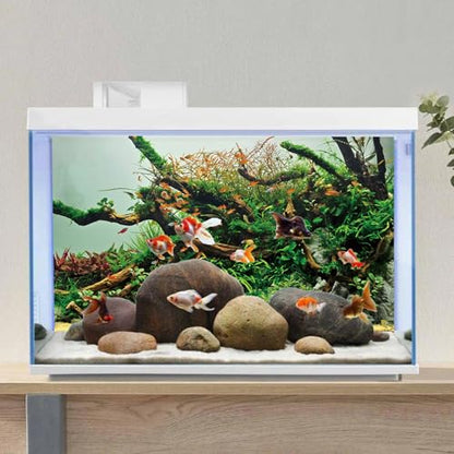 AWERT 72x16 inches Branches Fish Tank Background Green Algae Aquarium Background River Bed & Lake Fish Tank Background Vinyl Background - size: 72x16in/180x40cm