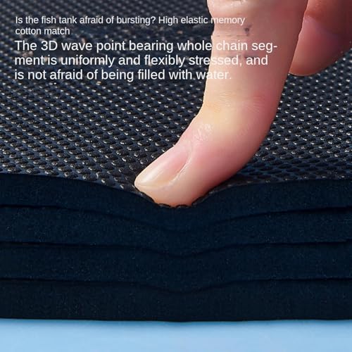 Aquarium Leveling Mat,Protective Non-Slip Shock-Absorbing | Under Water Tank Leveling Mat - for Turtle Betta Reef Vase Flower Pot Appliances Furniture Saltwater - color: 120×50cm