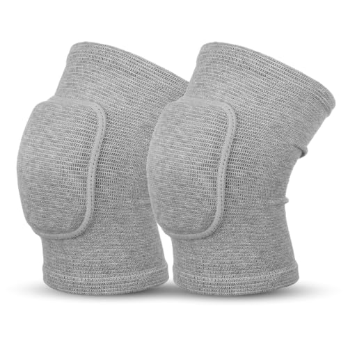 1Pair Arm Brace Pads, Elbow Protector with Thicken Sponge Pad Breathable - color: Gray