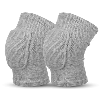 1Pair Arm Brace Pads, Elbow Protector with Thicken Sponge Pad Breathable - color: Gray