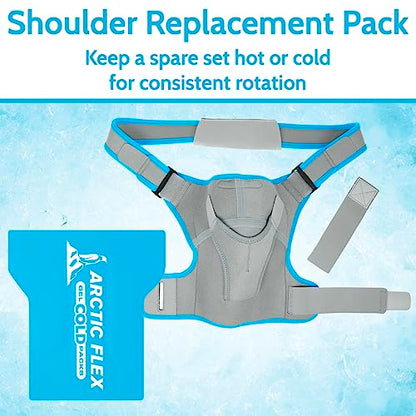 Arctic Flex Gel Replacement Packs - Ice Packs Reusable for Shoulder Ice - size: Shoulder