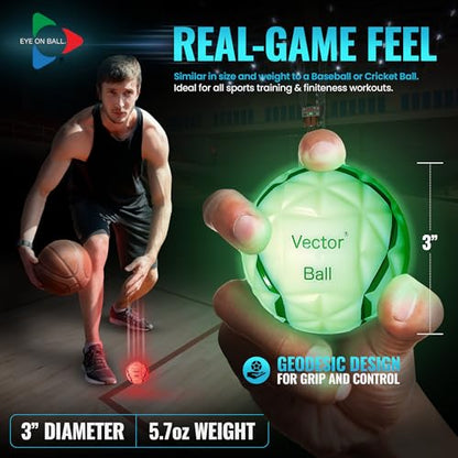 Vector Ball S Impact Color-Changing Neuro-Visual Reaction Ball