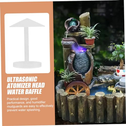 LIOOBO 8pcs Rockery Humidifier Splash Guard Portable Water Barrier for Fish Tank Rockery Humidifier