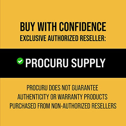 [2-Pack] PROCURU 24-Inch (2Ft) x 3/8" Comp x 1/2" FIP Faucet Hose Connector, Braided Stainless Steel Supply Line, Certified Safe (9SF24-2P) - size: 24 Inch
