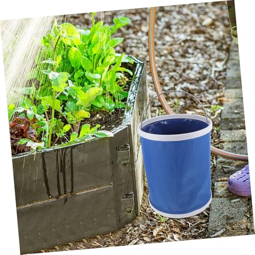 ULTECHNOVO Water Container Portable Folding Bucket for Camping Fishing Car Washing Space-Saving Design Versatile and - for Outdoor Activities
