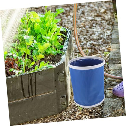 ULTECHNOVO Water Container Portable Folding Bucket for Camping Fishing Car Washing Space-Saving Design Versatile and - for Outdoor Activities