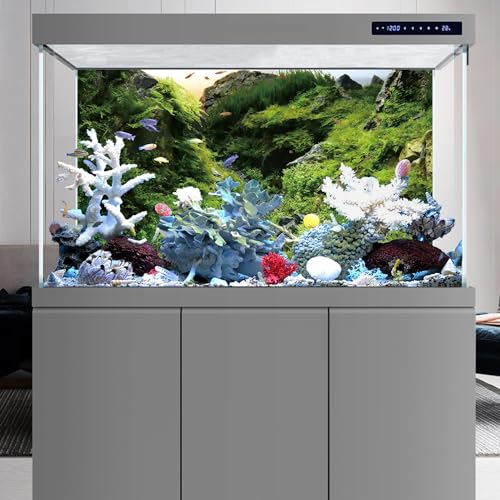 AWERT 30x18 inches Seagrass Aquarium Background Aquarium Background Aquatic Plant River Bed & Lake Fish Tank Background Vinyl Background