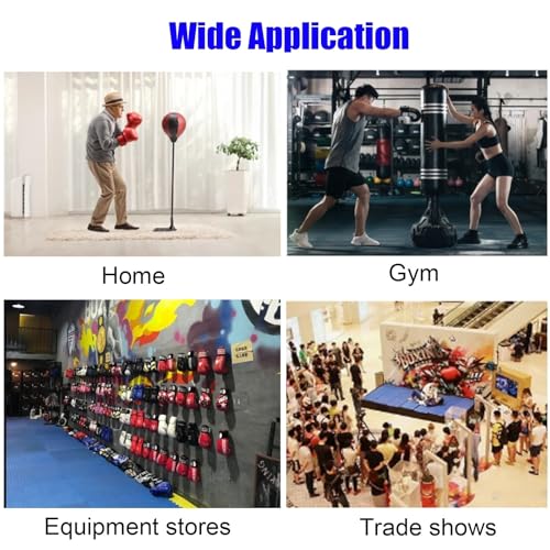 Commercial Retail Display Rack, Large Boxing Glove Dryer for Boxing Gym/Fitness Studio/Training Classroom, Black Powder Coated Storage Rack with Metal Hook,75x170cm/29.5x66.9 - size: 75x170cm/29.5x66.9