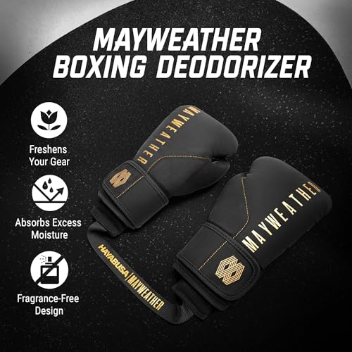 Hayabusa Mayweather Glove Deodorizer - Black/Gold, ONE
