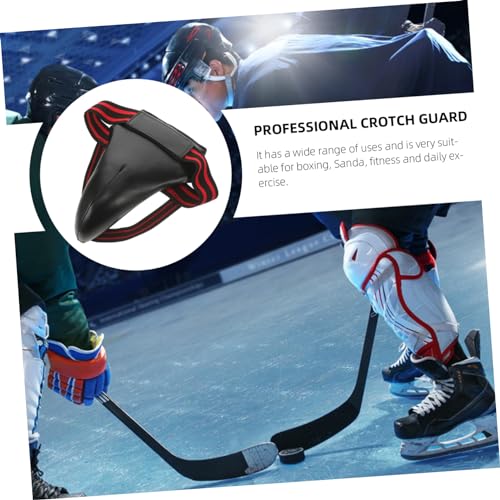 Professional Groin Protector Black Breathable for Martial Arts Training