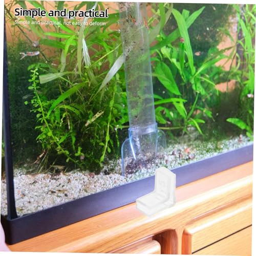 YARNOW 10Pcs Transparent Aquarium Corner Guards Shaped Fish Tank Edge Protectors Durable Multifunctional Bumpers for Aquariums Furniture Appliances