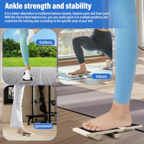 Ankle Balance Board, Ankle Strengthener Trainer Single Leg Balance Board