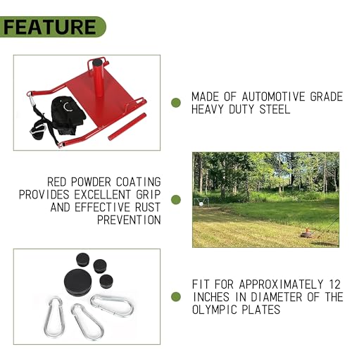 ECOTRIC Fitness Sled with Padded Harness for Athletic Exercise and Speed