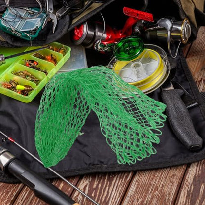 ABOOFAN Fishing Catching Net Replacement Mesh Large Sturdy Fish Landing Net Head Thickened Frame Freshwater and Saltwater Use