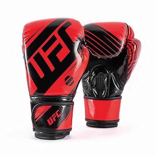 UFC Youth Performance Rush Boxing Gloves - color: Red, size: 6oz