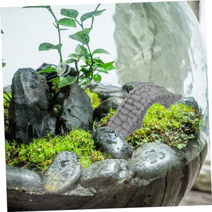 VOSAREA 2pcs Miniature Bridge Aquarium Ornament Lifelike Arch Decor for Fish Tank Stylish Bonsai Landscape Accessory Underwater Bridge Figurine for Decor