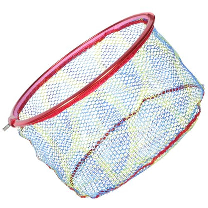 SUPVOX Fishing Net Replacement Head 35cm Diameter X 17cm Deep Portable Mesh Fish Landing Net Accessory for Freshwater and Saltwater Anglers Random Color