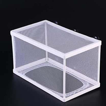 FOMIYES 3pcs Isolation Box Network for Fish Tank Small Fishing Net Suction Cup Fish Brooder