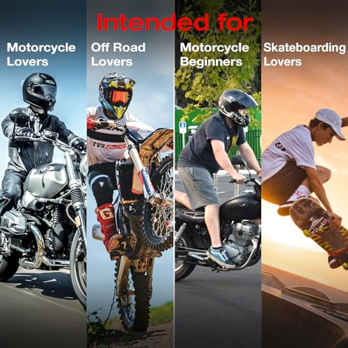 Scoyco Motorcycle Knee Pads CE Level 1 Protective Knee Shin Riding Gear Adult