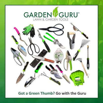 Garden Guru Super Strong Garden Scoop Trowel Shovel Transplanter - Stainless Steel - Rust Resistant - Ergonomic Grip - Perfect Hand Shovel for Gardening Transplanting and Digging - size: 1 Pack, style: Stainless Steel
