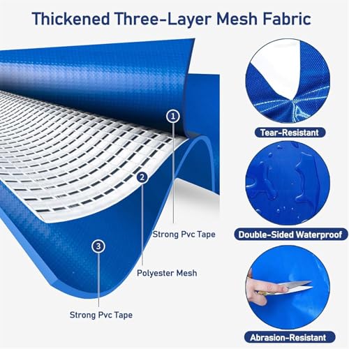 Large Durable Canvas Fish Pond with Drain Valve - Weather Resistant Temporary Holding Pool for Aquaculture Enthusiasts - 1.2m x 0.8m x 0.6m, Thickened Design, Ideal for Viewing and Storage - size: 1.2*0.8*0.6m