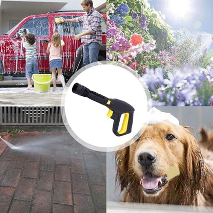 Pressure Washer Gun for Karcher, Replacement Pressure Washer Gun High Pressure Washer Spray Gun for Karcher K3 K4 K5 K6 K7 Hose Quick Connect System