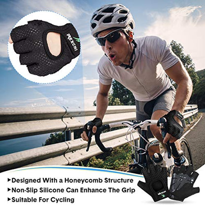 Geyoga 2 Pairs Workout Gloves Adjustable Gym Exercise - color: Black, size: Small