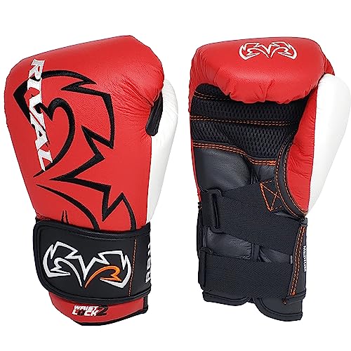 RIVAL Boxing RB11 Evolution Heavy Bag Gloves, with a High-Density, Power-Transmitting Foam and Microfiber Outer - color: Red, size: X-Large